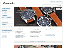 Tablet Screenshot of longitudi.fi